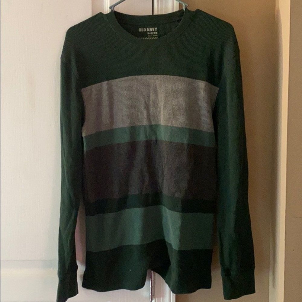 Green Old Navy Long Sleeve Shirt